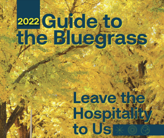Cover to the 2022 Guide to the Bluegrass